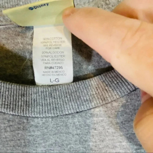 Vintage Mickey‎ Mouse Club L gray graphic T-shirt - Picture 4 of 5